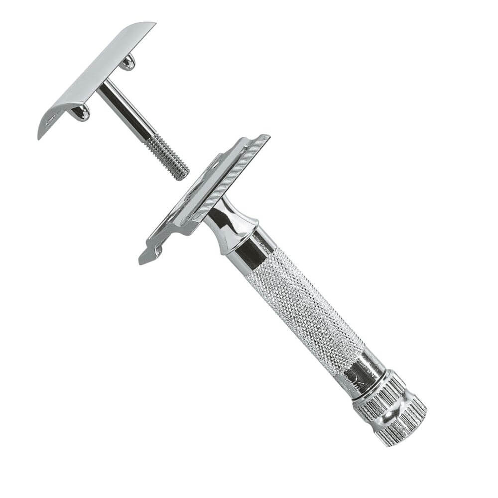 มีดโกนสองคม MERKUR รุ่น 34C Man Of Siam Siam Wet Shave siamwetshave siamtonsure Bangkok Safety Razor open