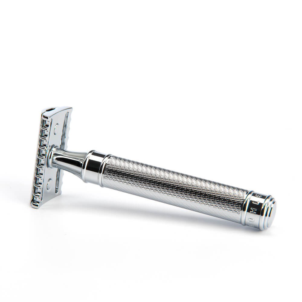 มีดโกนสองคม MÜHLE รุ่น R41 GRANDE Man Of Siam Wet Shave Bangkok Safety Razor on side