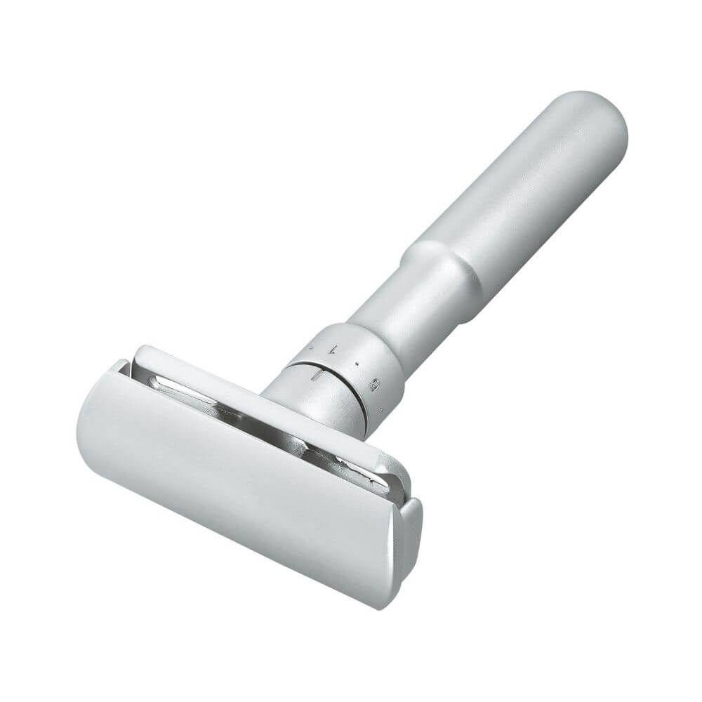 มีดโกนสองคม Merkur รุ่น Futur สีซาติน Man Of Siam Siam Wet Shave siamwetshave Bangkok Safety Razor