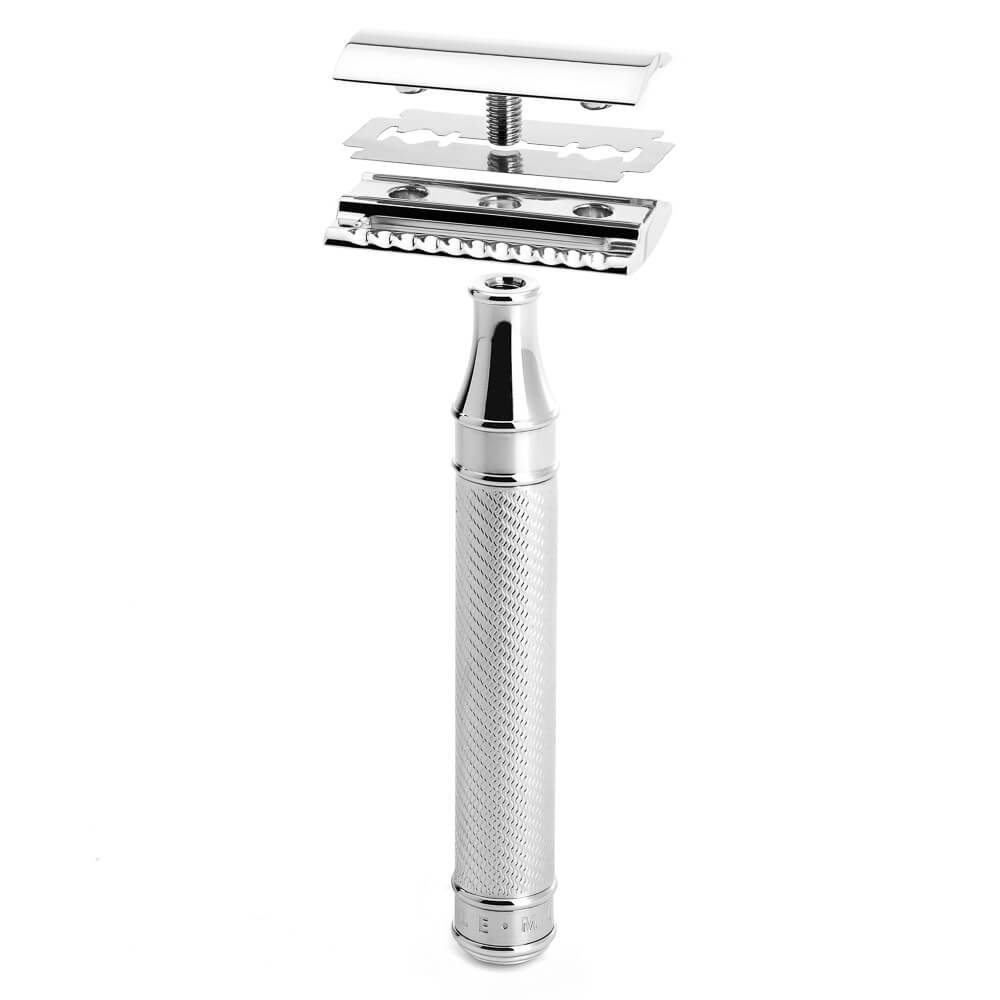 มีดโกนสองคม MÜHLE รุ่น R89 GRANDE Man Of Siam Wet Shave open