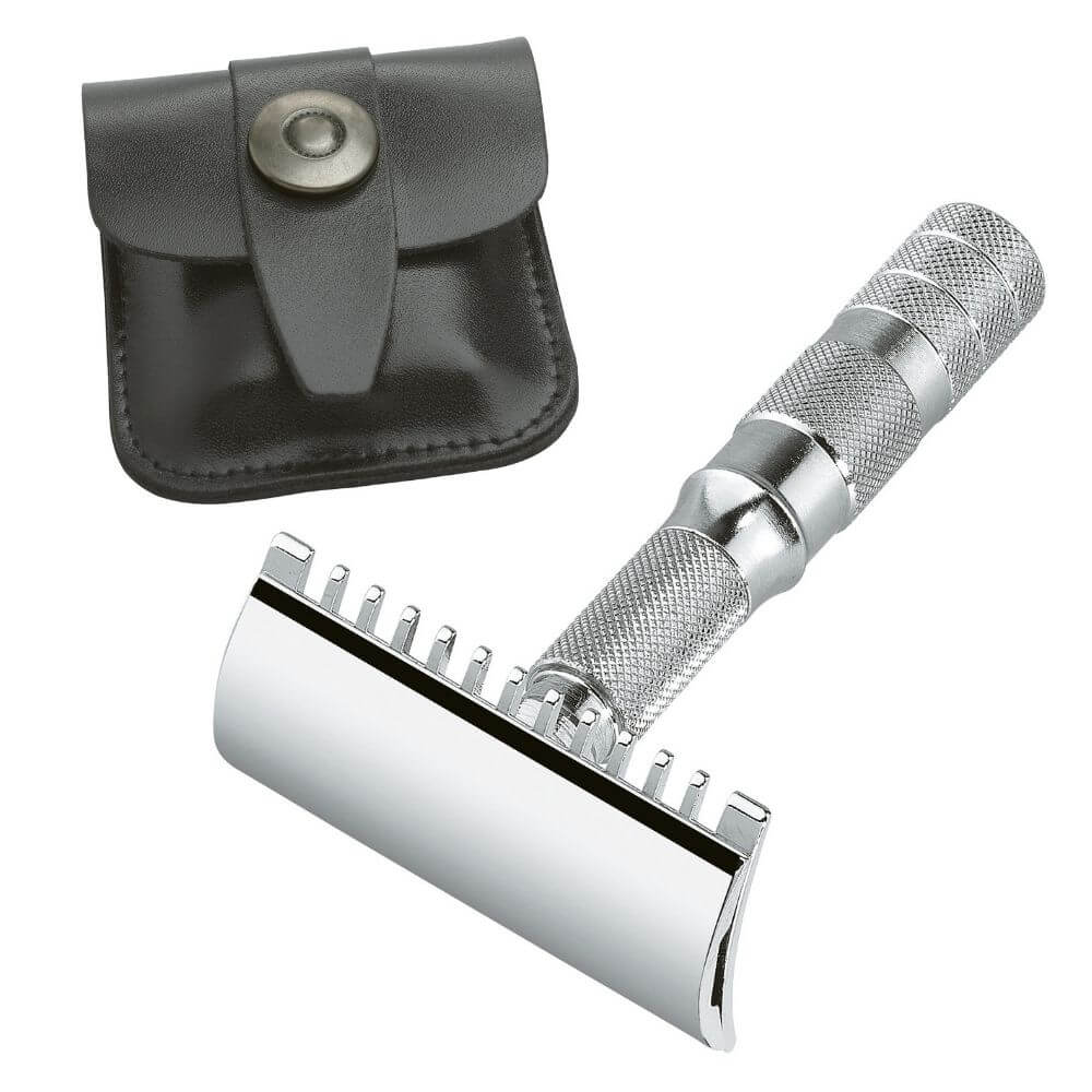 มีดโกนสองคม MERKUR รุ่นพกพา Man Of Siam Siam Wet Shave siamwetshave Bangkok Safety Razor Set