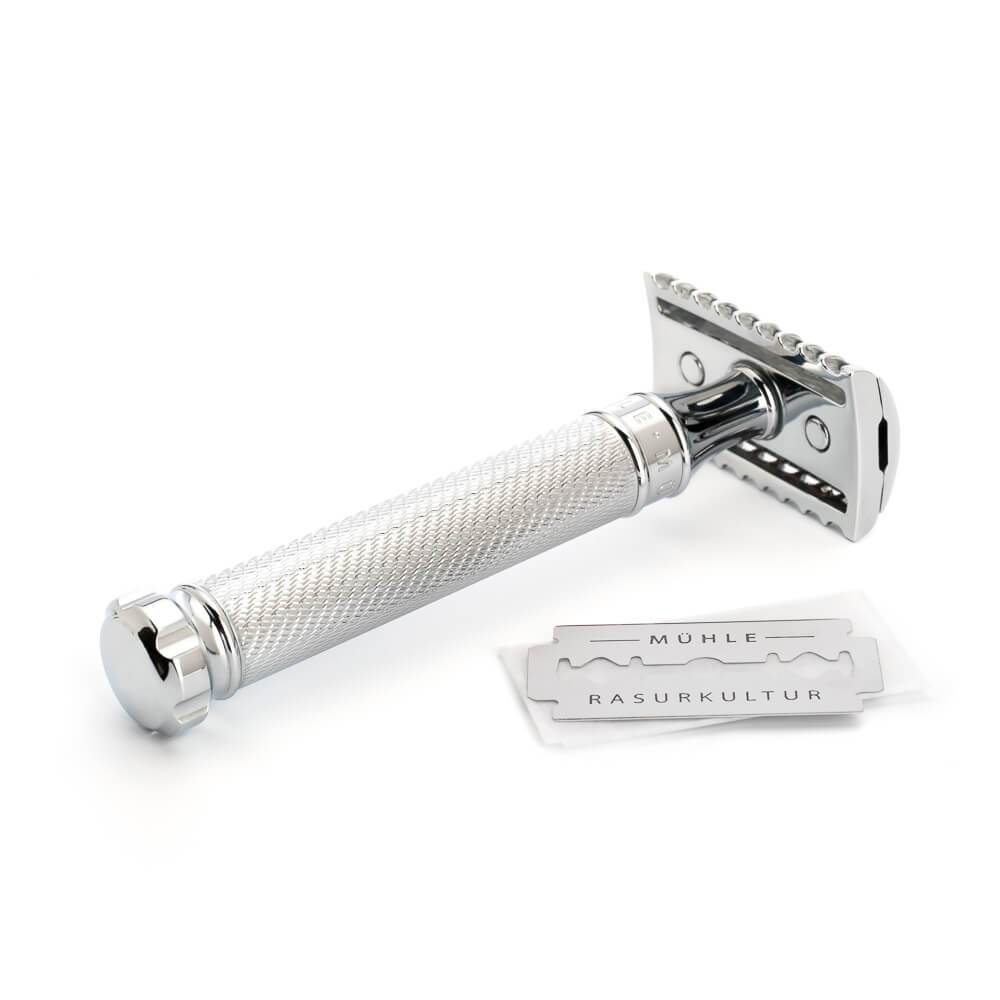 มีดโกนสองคม MÜHLE รุ่น R89 TWIST หัวแปรง Open Comb safety razor Bangkok Man Of Siam Wet Shave