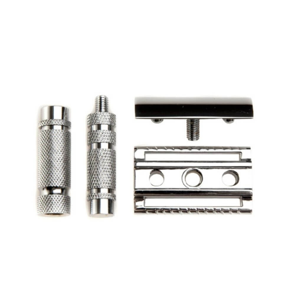 มีดโกนสองคม Parker รุ่น A1R รุ่นพกพา Man Of Siam Siam Wet Shave siamwetshave Bangkok Safety Razor razor pieces