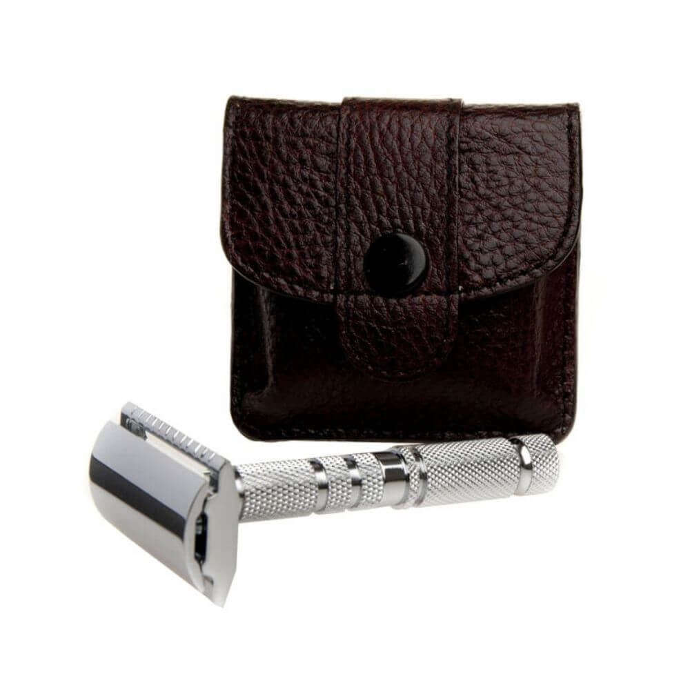 มีดโกนสองคม Parker รุ่น A1R รุ่นพกพา Man Of Siam Siam Wet Shave siamwetshave Bangkok Safety Razor case