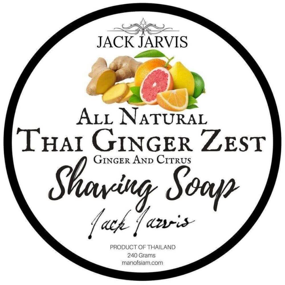 Thai Ginger Zest Shaving Soap Jack Jarvis Bangkok Man Of Siam